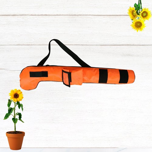 Orange golf club bag with - golf,