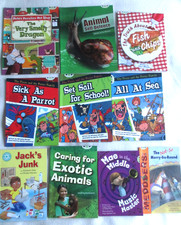 10 Childrens Story Reading Books & Non-Fiction Various Titles & Authors Unread