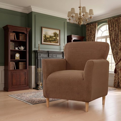 Seater slipcover dark coffee - 1,