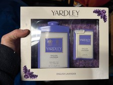 New Yardley English Lavender Talc and Soap set