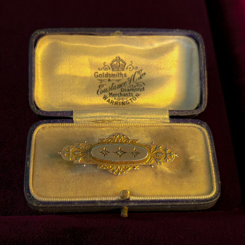 Rare 1902 solid 9ct - 1902, gold