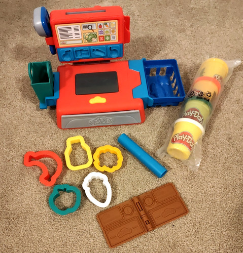 Play doh cash register till - cash, register/till