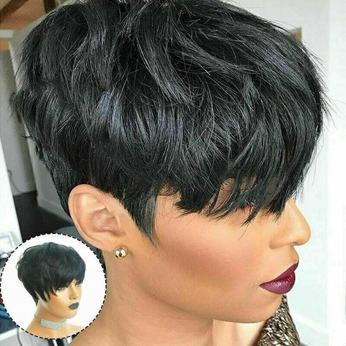 Short cut pixie - wigs, wave