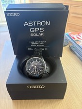 Seiko Solar Men's Black Watch