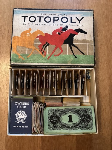 Vintage totopoly game - vintage, without