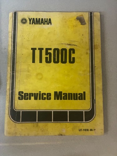 Yamaha tt500c 500 - yamaha,