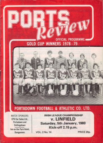 1979 portadown linfield - v,