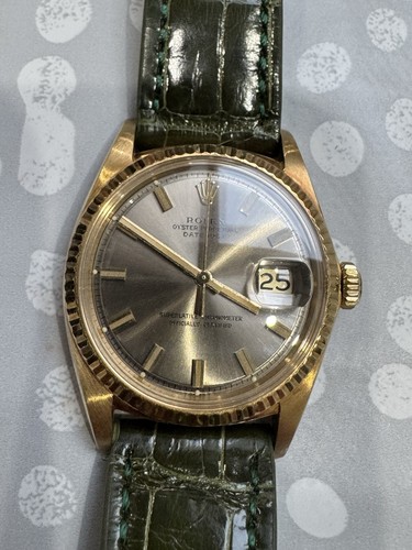 Rolex datejust 1601 yellow - rolex,