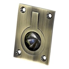 Antique Brass Military Chest