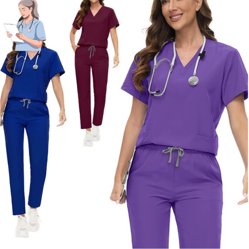 Women medical scrubs set - medical,
