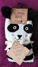  Ladies Cosy Panda Slipper
