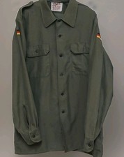 Vintage Jeans Express German Army Moleskin Shirt 1988
