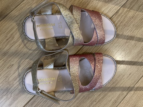 Monsoon girls glitter sandals - monsoon,