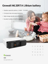 Growatt 3.3kWh Lithium Battery