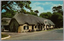 NEW FOREST Cat & Fiddle Inn Hampshire Postcard Posted 1972