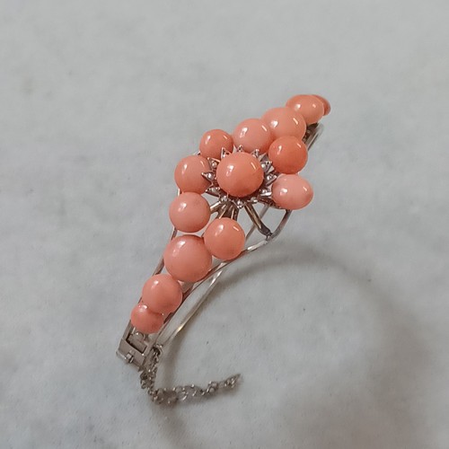 Antique bangle salmon coral - -,