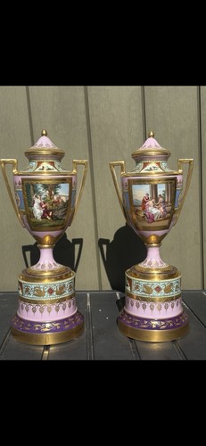 Pink porcelain royal vienna - pink,