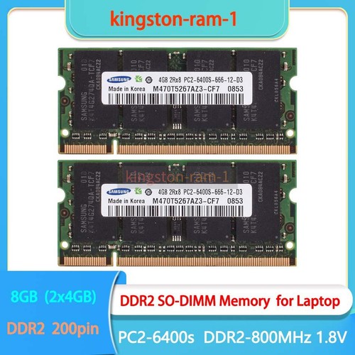 Samsung 8gb 2x4gb - 2x4gb, pc2-6400