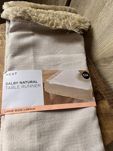 Natural dalby fringe table - natural,