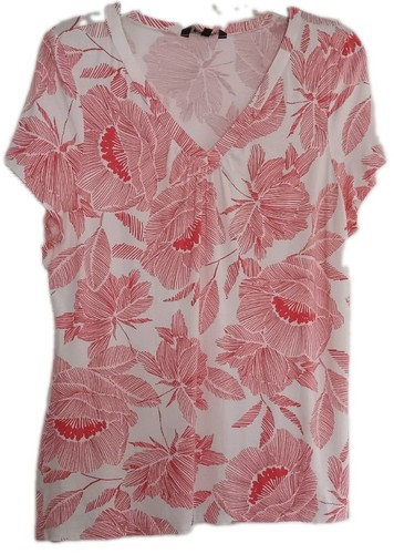 Ladies white floral patterned - ladies,