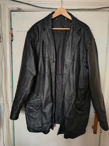 Vintage men leather jacket - vintage, men's