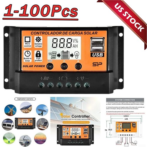 100a solar panel regulator - 30-100a,