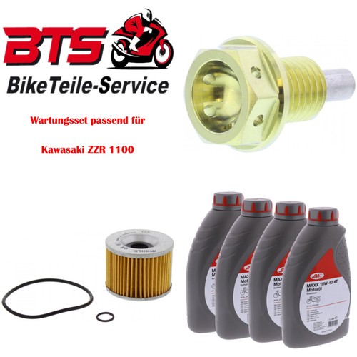 Set oil filter - 4l, drain