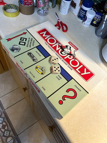 Waddingtons monopoly board - waddingtons,