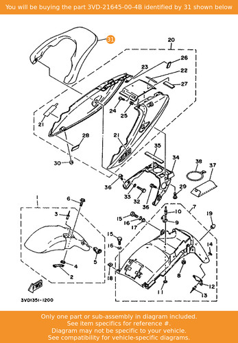 Yamaha stay fender 5 - stay,,