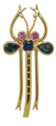 Vintage 18k spinel ruby - vintage, &