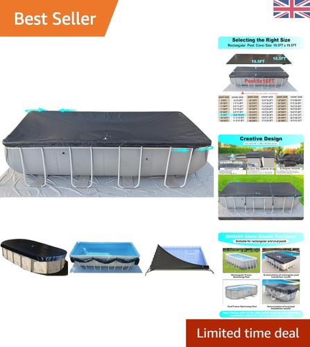 Versatile 9x18ft pool cover - versatile,
