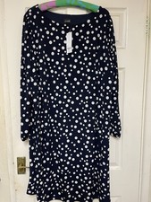 Evans Black And White Spotty