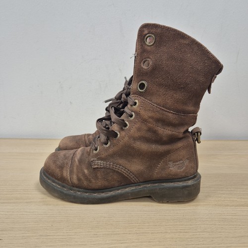 Martens aimilie brown - dr, suede
