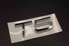 Chrome Silver T5 LETTERS Badge