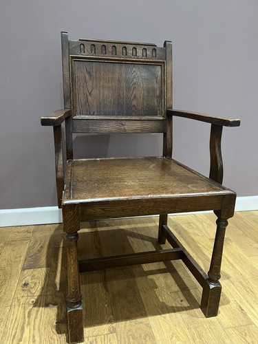 Antique wooden monk chair - wooden,