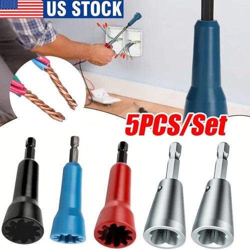 5pcs wire stripping twisting - 5pcs,