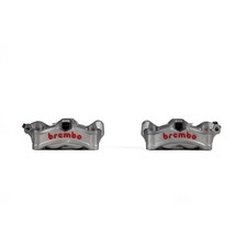 Radial racing brake calipers