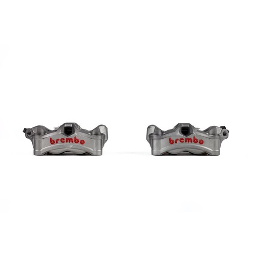 Radial racing brake calipers