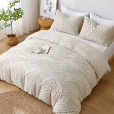 Tufted Duvet Cover Set King