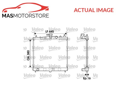 Engine cooling radiator valeo - cooling,