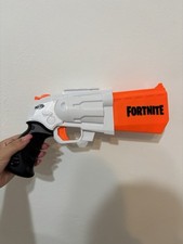 Nerf Fortnite Blaster Gun Orange Black White Tested Works