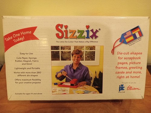 Sizzix red personal die - red,