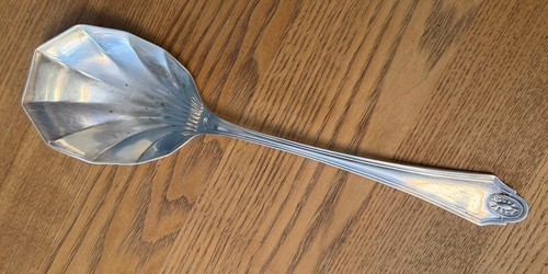 Vintage silver plate large - plate,
