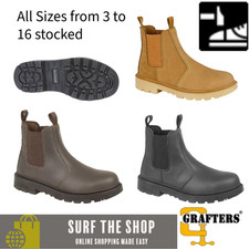 Work Boots Grafters Mens