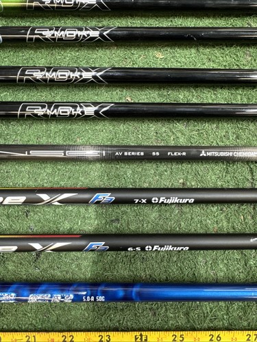 Various mizuno driver shafts - various,