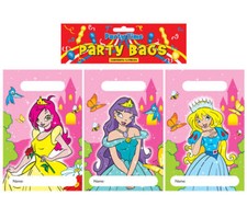 12 Princess Empty Party Bags -