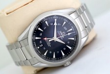 Omega Seamaster Aqua Terra GMT (150m) - Black Dial - Co-Axial Automatic Watch
