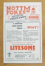 NOTTINGHAM FOREST v