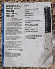 2003 (USA) 2004 (Canada) Mazda