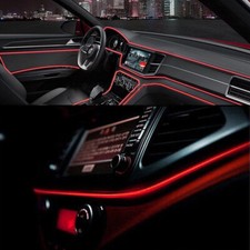 2m Red LED Car Interior